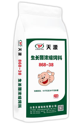 天源飼料,生長豬濃縮料,868-38