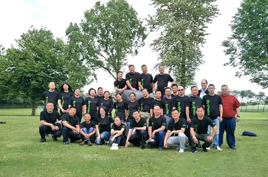 天源飼料領導赴丹麥培訓