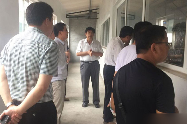 熱烈歡迎濰坊市畜牧局領導莅臨華寶參觀指導工作