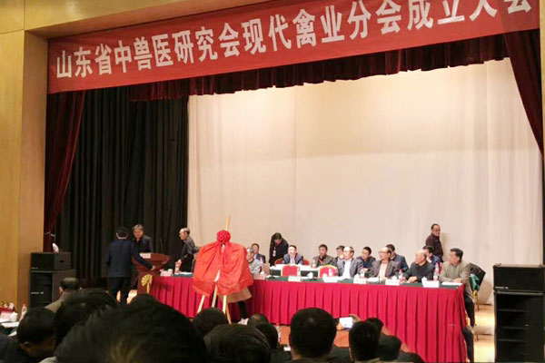 衆樂畜禽養殖合作社榮獲山東省中獸醫研究會現代禽業分會副會長單位稱号