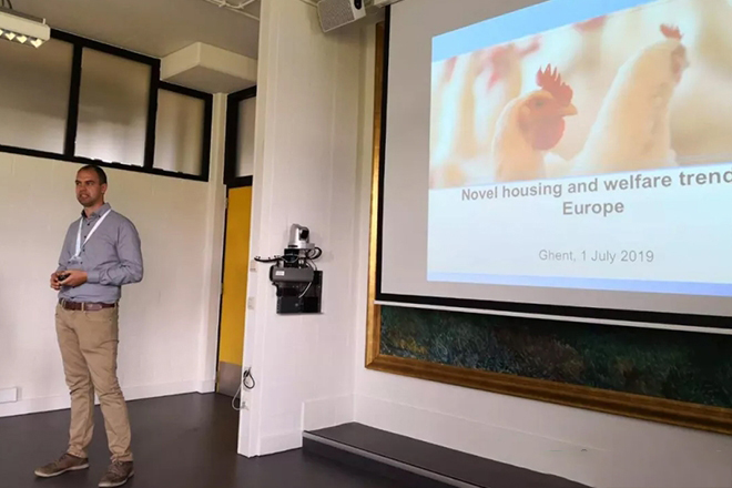 天源技術團隊赴比利時參加家禽健康養殖培訓