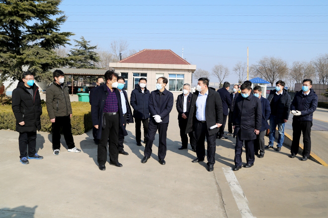 龍口市市委書記韓世軍到山東天源走訪調研