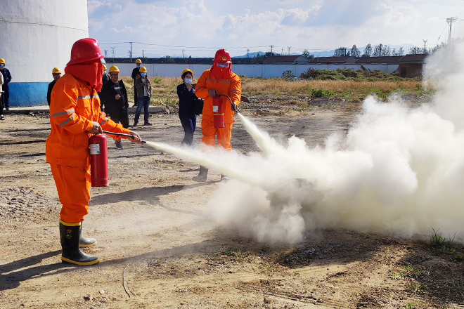 煙台市飼料行業安全生産培訓暨應急演練觀摩會議在山東天源舉行