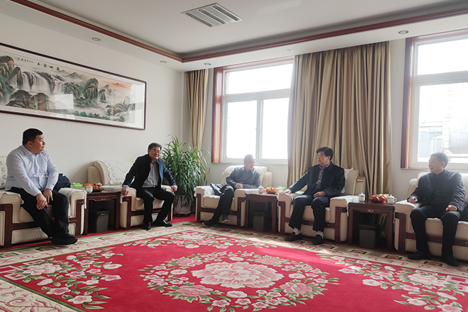 山東省飼料工業協會李祥明秘書長到天源集團參觀調研